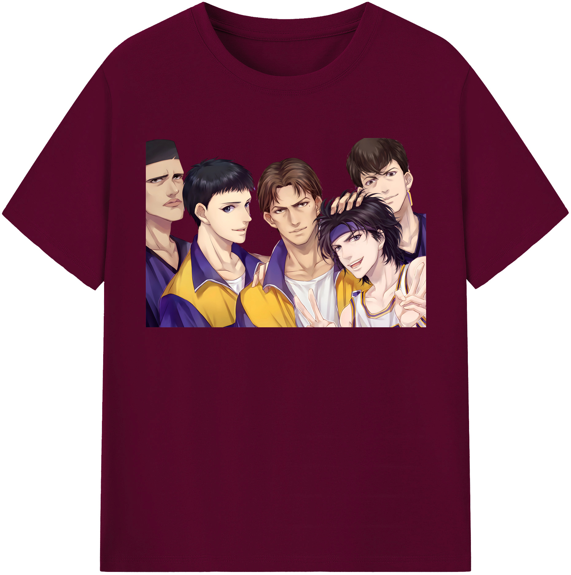 （画像用） SLAM DUNK／スラムダンク レディースカジュアルプリントTシャツ（綿100％）